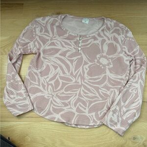 Abercrombie Kids Pink Long Sleeve Tee